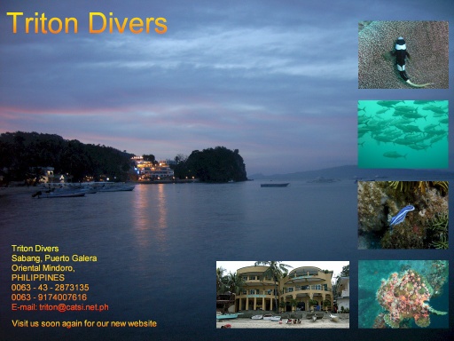 Triton Divers Sabang Beach Puerto Galera